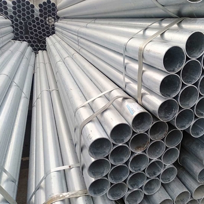 ST082 ERW tubo de acero galvanizado 2 pulgadas 3 pulgadas perforando 8m de longitud o personalizado