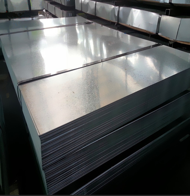 Z75-Z125 Hoja de techo de acero galvanizado 0,8 mm espesor 14 16 calibre