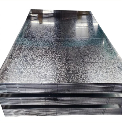 Hojas galvanizadas onduladas planas de 1,2 mm de espesor JIS G3302 SGCC recubridas con zinc y sumergidas en caliente