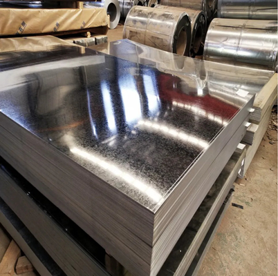 16 Gauge Acero galvanizado chapa corrugada con revestimiento de zinc Material de construcción