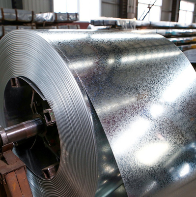Dx51d Dx52d ASTM A653 bobina galvanizada de sumersión en caliente 0,5-1,5 mm de espesor Spangle cero
