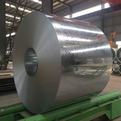 Dx51d Dx52d ASTM A653 bobina galvanizada de sumersión en caliente 0,5-1,5 mm de espesor Spangle cero