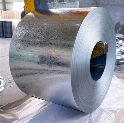 SGCC SGHC SGCH bobina de acero galvanizado sumergido en caliente 0,5-1,5 mm espesor cero/pequeño/gran spangle