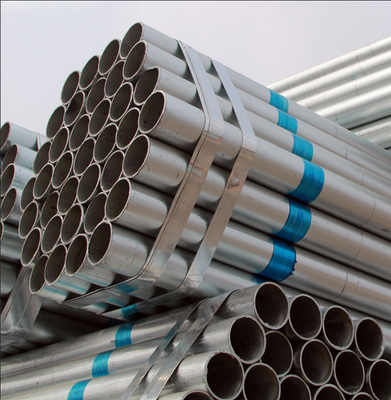 DIP caliente Dx51d SGCC Sgcd Secc Tubo de acero galvanizado 0,8-12 mm espesor Tubo de acero pre galvanizado para la construcción