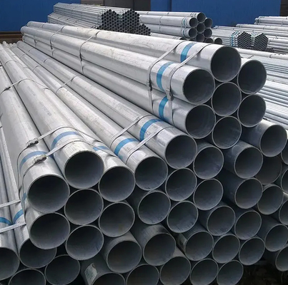 DIP caliente Dx51d SGCC Sgcd Secc Tubo de acero galvanizado 0,8-12 mm espesor Tubo de acero pre galvanizado para la construcción